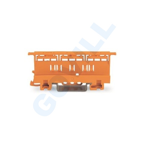 WAGO 221-500 adapter/ sínre szereléshez narancs 17,5x25,5x77,6mm