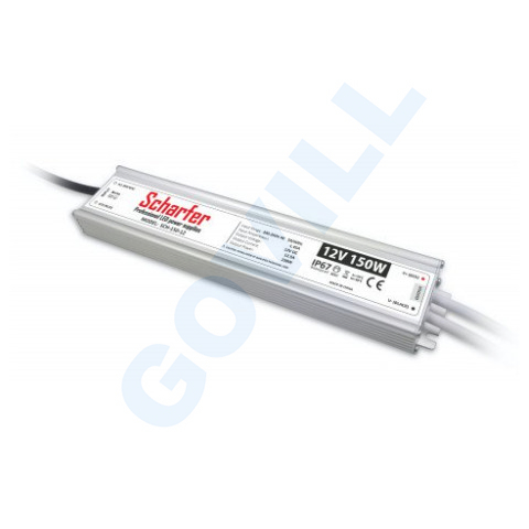Scharfer 150W 12V 12,5A IP67 LED tápegység