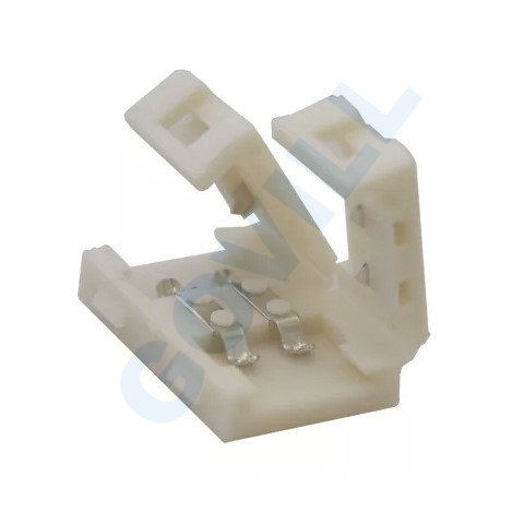 Tracon LED szalag csatlakozó, forrasztás nélküli, WW és CW LED szalaghoz (8mm)