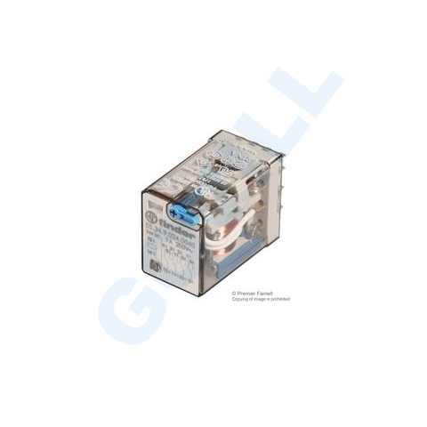 Finder Relé, miniatűr ipari dugaszolható kivitel, 230V/AC