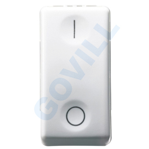 Gewiss System kapcsoló 2Pólus 2Modul 16AX, fehér