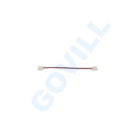 Tracon LED szalag toldó forrasztás nélküli 15cm toldó vezetékkel -RGB LED szalagokhoz (10mm)