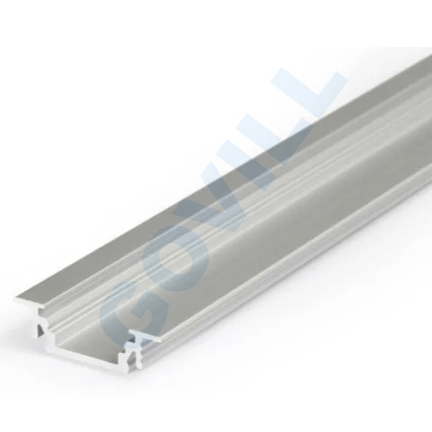 TOPMET 76210020 LED profil Groove, eloxált 2m/szál
