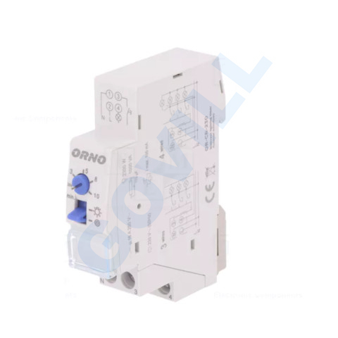 Orno lépcsoházi automata, 2300W, 30mp-10p, IP20, 230V/AC