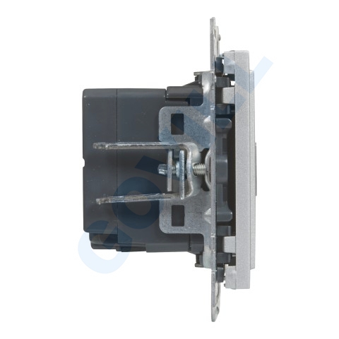 Legrand Suno 2xUSB-C csatlakozóaljzat, 3 A - 15 W, alumínium