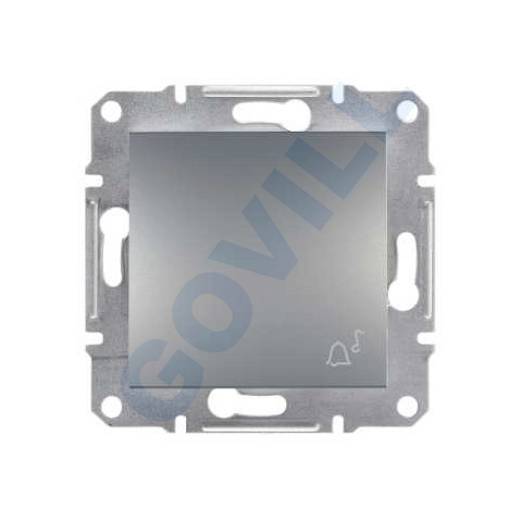 ASFORA Egypólusú nyomó, csengőjel, rugós bekötés, acél