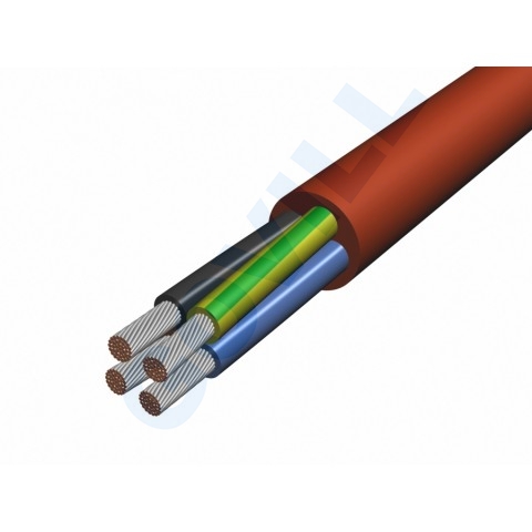 SIHF 4x0.75 mm szilikon kábel