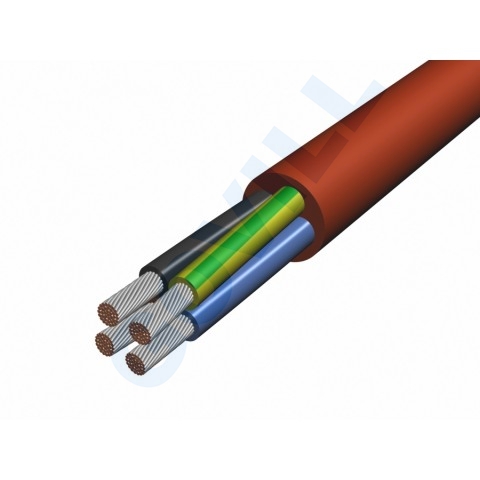 SIHF 5x1.5 mm szilikon kábel