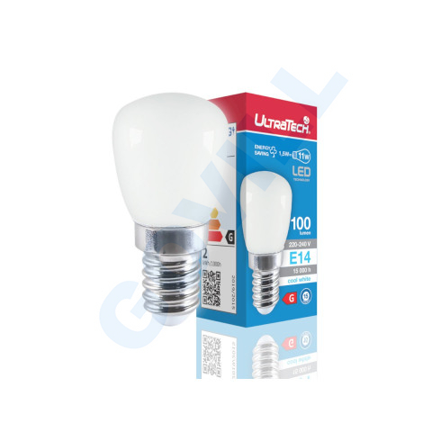 UltraTech LED parföm izzó E14 1,5W 100 lumen 4000K 280fok 15000óra