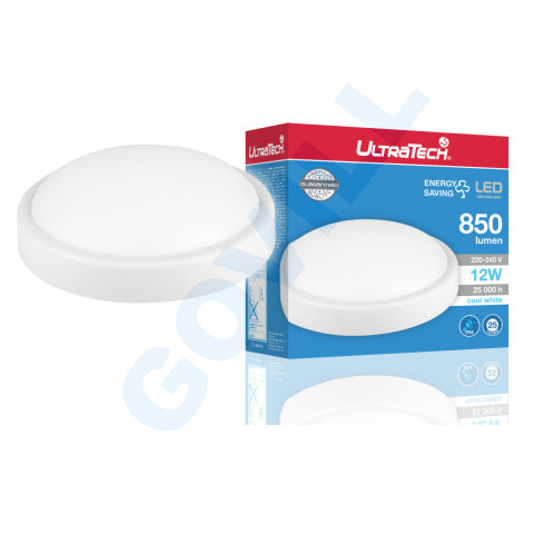 UltraTech Hajólámpa, kerek, 11W, 950lm, 4000K, IP54
