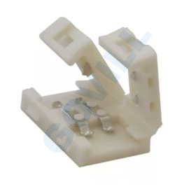 Tracon LED szalag csatlakozó, forrasztás nélküli, WW és CW LED szalaghoz (8mm)