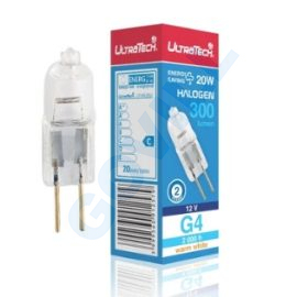 UltraTech halogén G4 12V 20W 2000óra hőálló