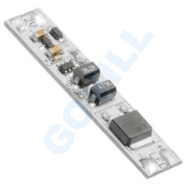 GTV Érintés nélküli kapcsoló LED profilba szerelhető, max. 60W-ot vezérel, öntapadós, 2m kábellel
