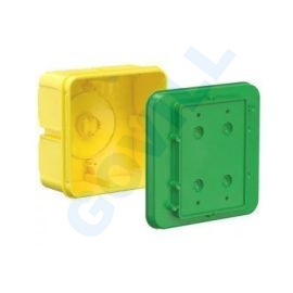 Kaiser Betondoboz 1-es négyzetes 180mm-hossz 180mm műanyag zöld 