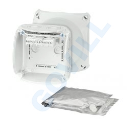 Hensel WP0604G  kábelösszekötő doboz kiöntőmasszával IP66-68 130x130x77