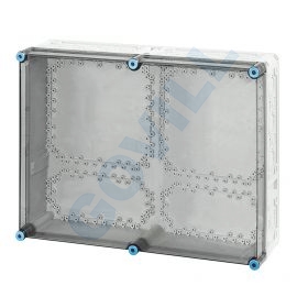 Hensel Mi0600 Üres elosztószekrények átlátszó fedéllel 600x450x170mm