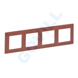 Legrand Valena Life négyes keret, terrakotta L754074