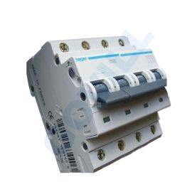 Hager MB410A kismegszakító 4P, B-10A, 6kA, 4M