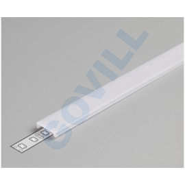 TOPMET 76330038 LED profil takaró Click, opál 2m/szál