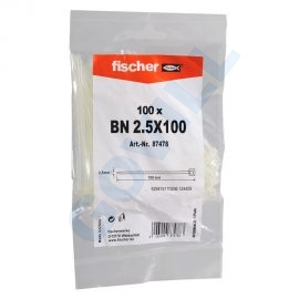 Fischer BN kötegelő 2,5x100, natúr