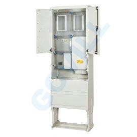 HB33K0FE4-U Fogyasztásmérő szekrény, H-tarifás, földkábeles csatlakozás, kültéri alkalmazás