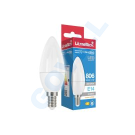 UltraTech LED gyertya izzó E14 7,2W 840lm 4000K 280fok 25000óra
