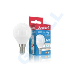 UltraTech LED gömb izzó E14 4,9W 500lm 4000K