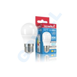 UltraTech LED gömb izzó E27 7,2W 806 lumen 3000K 240fok 25000óra