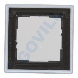 Legrand Suno 1-es keret, IP44, fekete