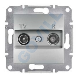 ASFORA TV/R aljzat, átmenő, 4 dB, alumínium 