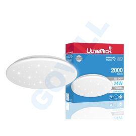 UltraTech LED mennyezeti kristály lámpatest  32W 2720lm 4000K  IP44