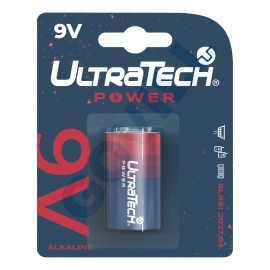 UltraTech elem 9V, alkaline