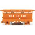 WAGO 221-500 adapter/ sínre szereléshez narancs 17,5x25,5x77,6mm