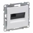 Legrand Suno RJ45 Cat.5E UTP csatlakozóaljzat, fehér Legrand Suno RJ45 Cat.5E UTP csatlakozóaljzat, fehér