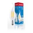 UltraTech LED filament gyertya izzó hajlított E14 3,8W 470lm 2700K UltraTech LED filament gyertya izzó hajlított E14 3,8W 470lm 2700K