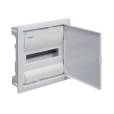 Hager Volta kiselosztó IP30, 1x12M, süllyesztett, teli ajtós, 321x314,5x87mm falkivágásba